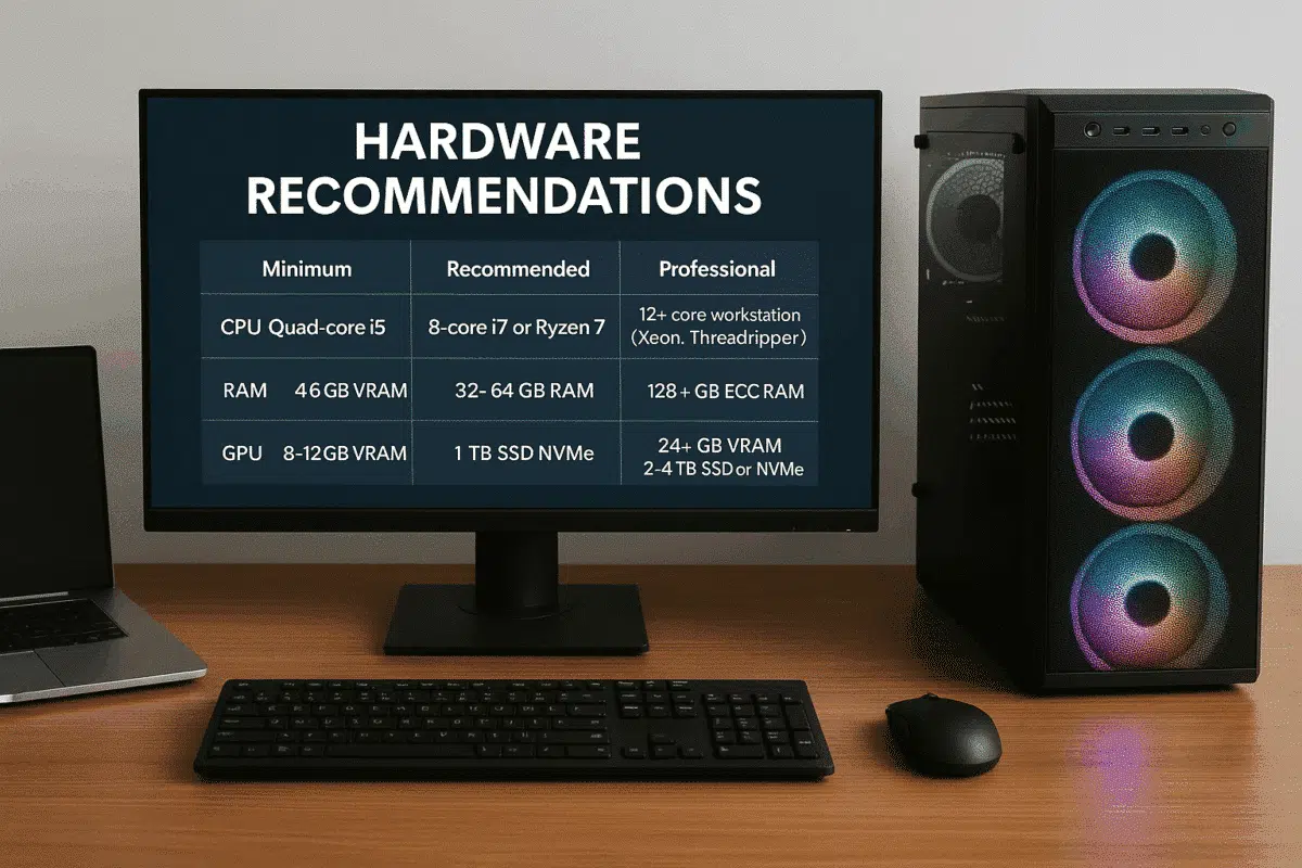 Agisoft Metashape Hardware Recommendations and Memory Requirements