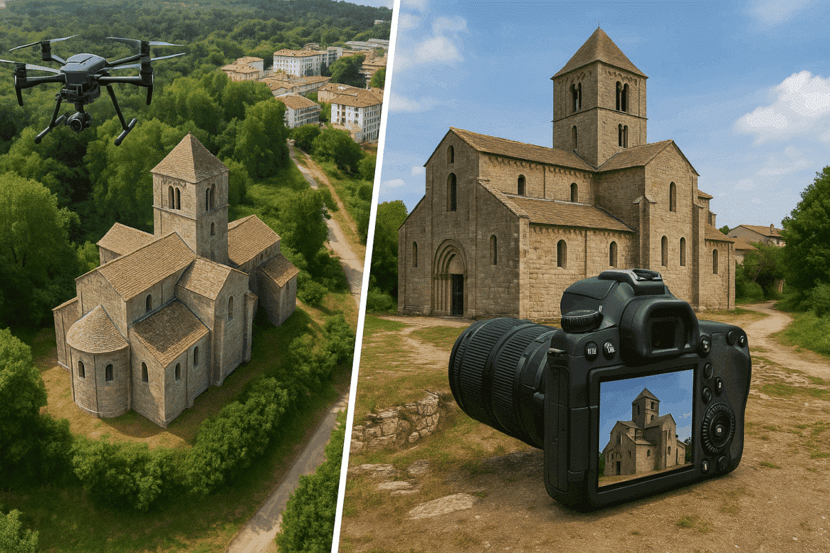 How to Combine Terrestrial and Aerial Photos in One Project in Agisoft Metashape