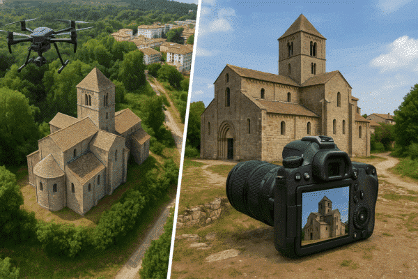How to Combine Terrestrial and Aerial Photos in One Project in Agisoft Metashape