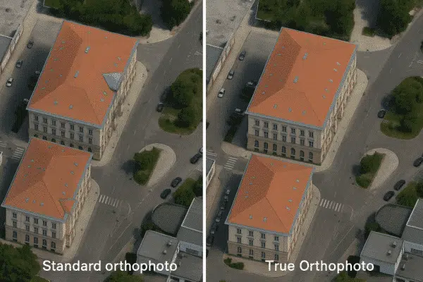 How to Create True Orthophotos with Metashape: Building Lean Correction Explained