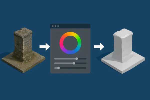 Post-Processing in Metashape: Color Correction, Mesh Cleaning, and Retopology