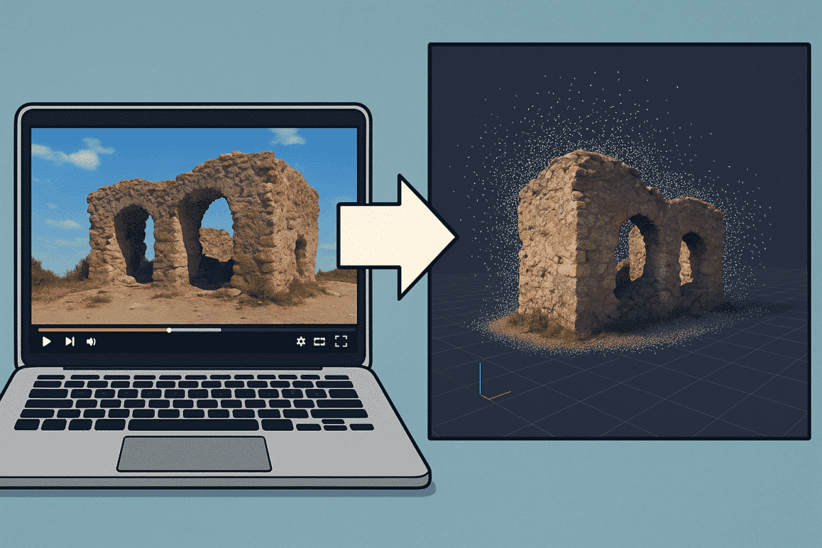 How to Reconstruct 3D Models from Video in Agisoft Metashape (Frame Extraction Tutorial)