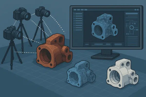 Reverse Engineering Objects with Metashape: From Scan to CAD