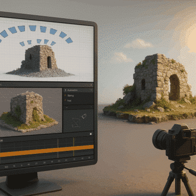 Metashape + Blender: Turn Reality into 3D Animations with This Workflow