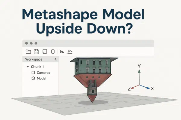 Metashape Model Appears Upside Down? Here’s How to Fix It