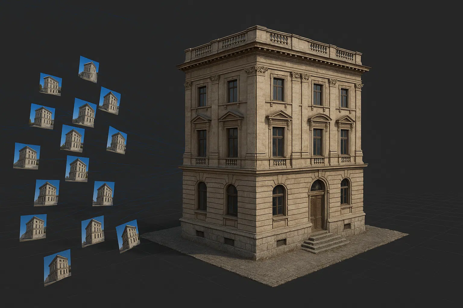 Using Metashape for BIM and Architectural 3D Modeling