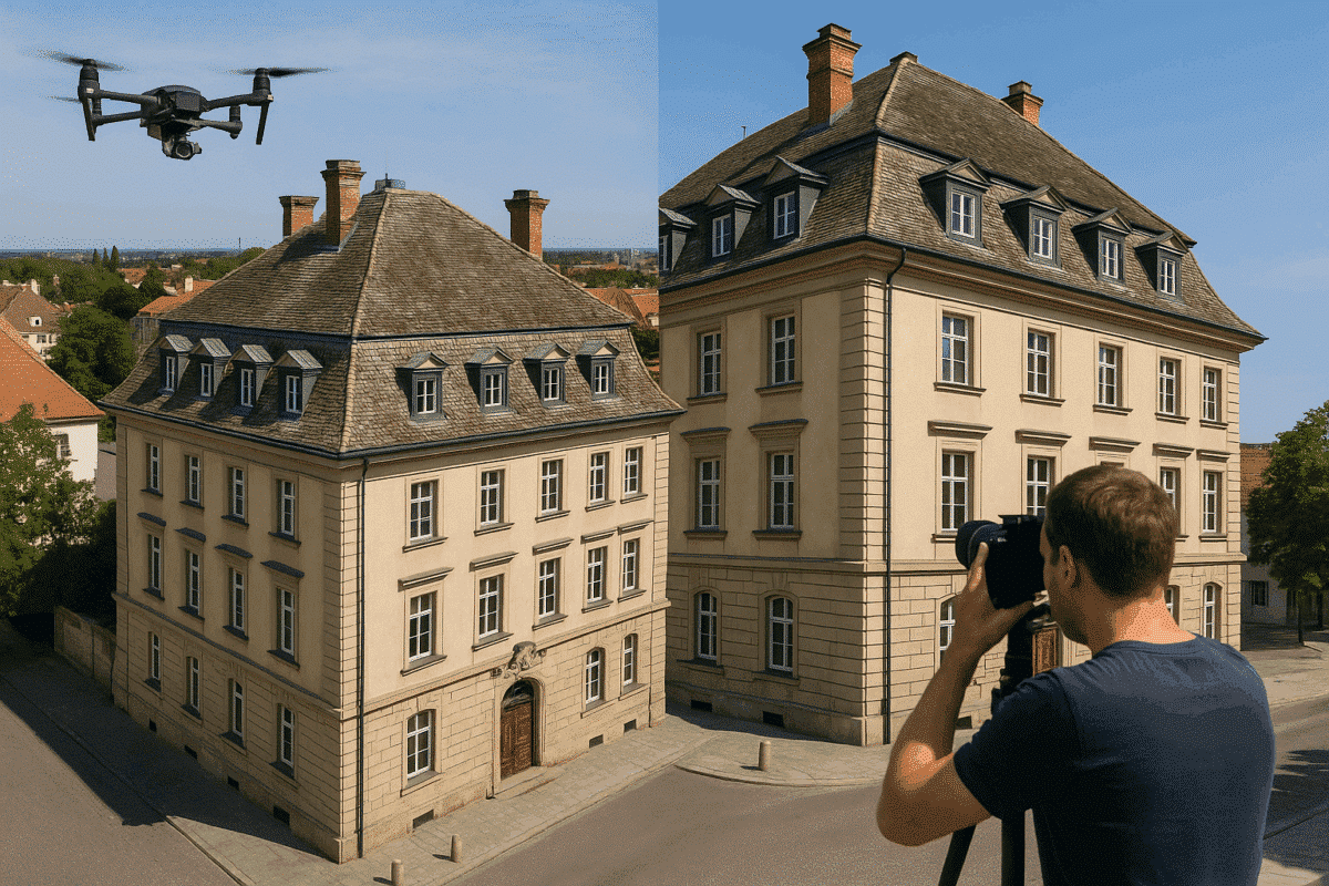 Best Collection Method for 3D Building Models Using Agisoft Metashape