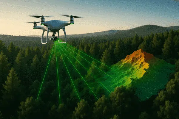 Aerial Laser Scans Data Processing with Agisoft Metashape