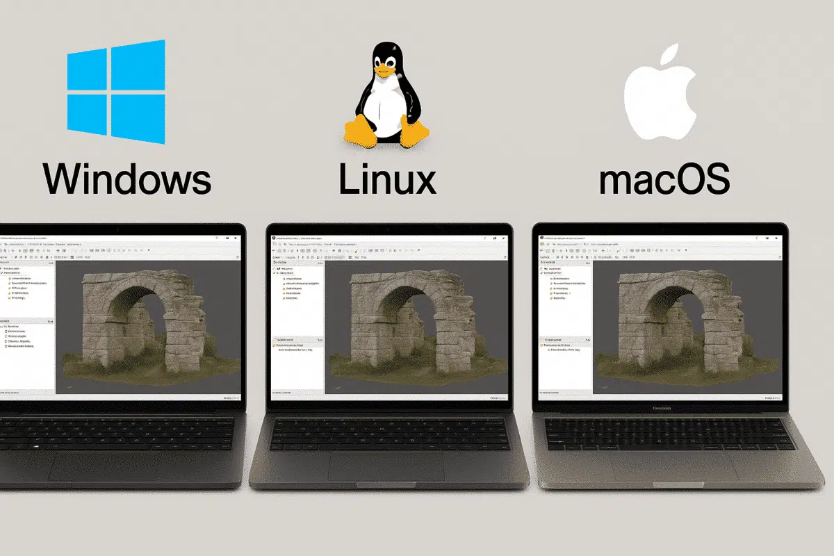 Does the Trial Agisoft Metashape Transfer from Windows to Linux or Mac