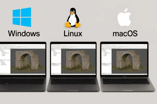 Does the Trial Agisoft Metashape Transfer from Windows to Linux or Mac