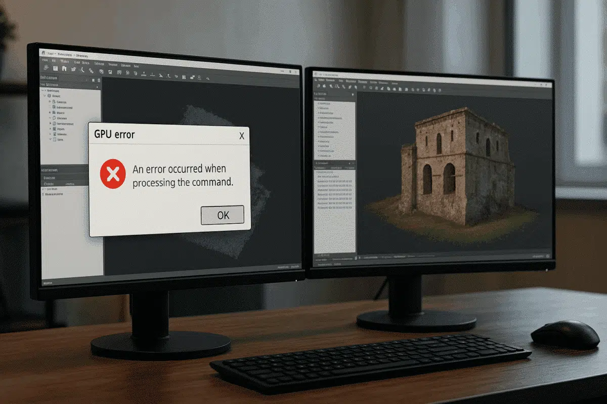 GPU Error Messages in Agisoft Metashape – Possible Solutions