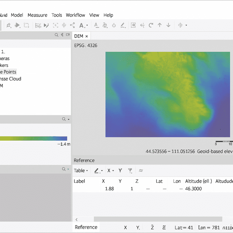 How to Use Geoids in Agisoft Metashape