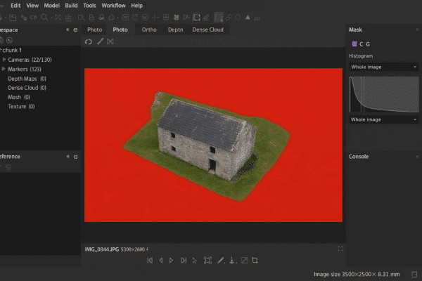 How to Work with Masks in Agisoft Metashape