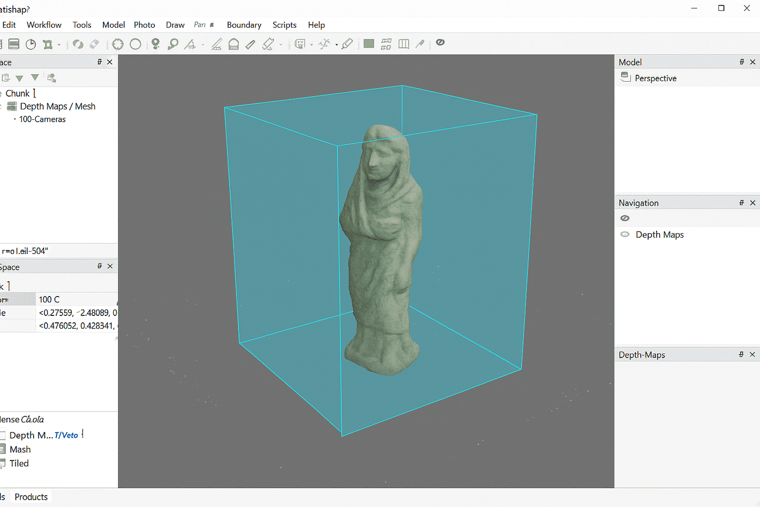 Volumetric Masking in Agisoft Metashape