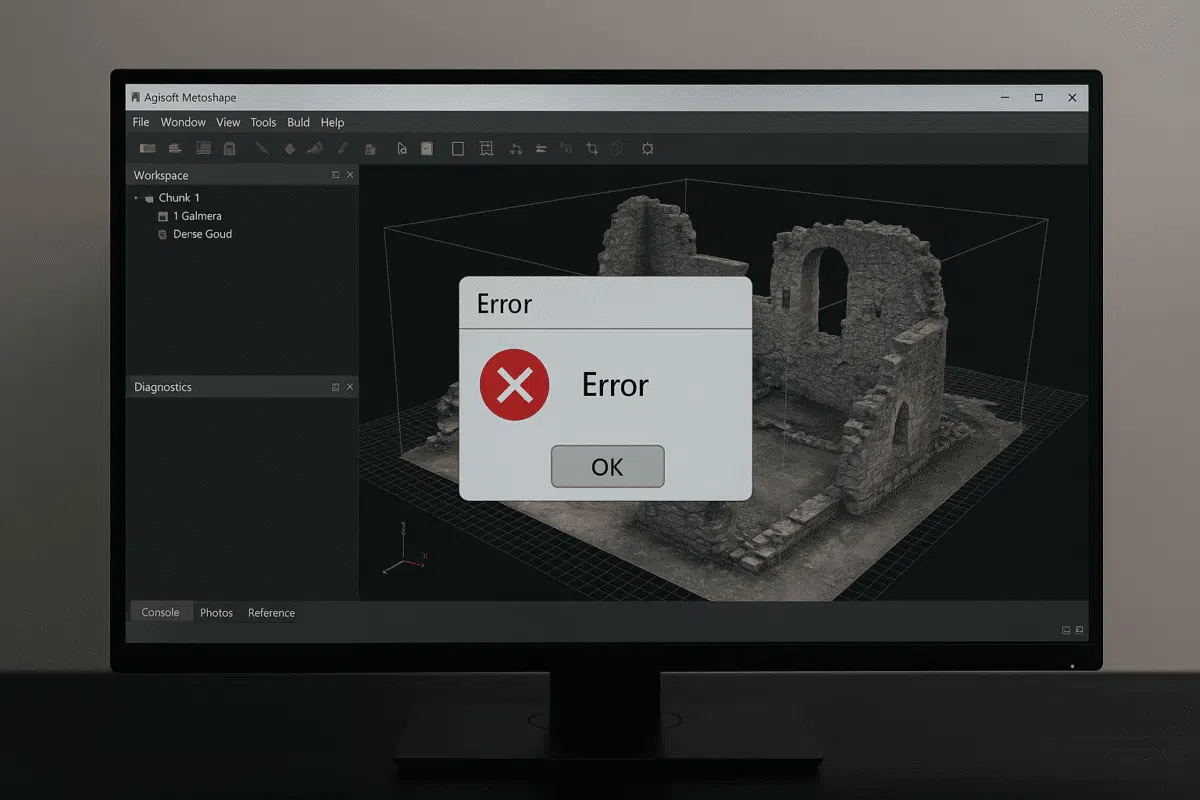 What to Do if Agisoft Metashape Crashes? A Complete Troubleshooting Guide