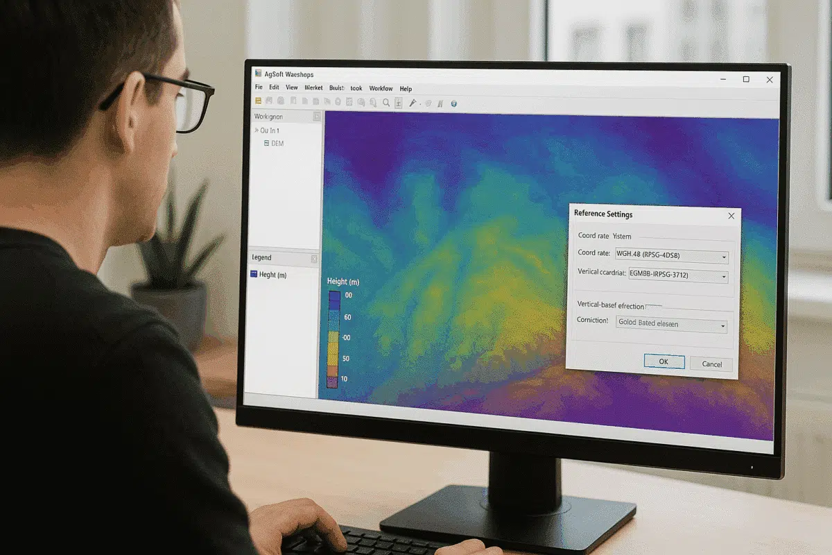 How to Use Height Above Geoid for the Coordinate System in Agisoft Metashape