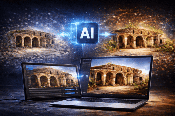 How AI Upscaling Improves Photogrammetry Textures in Agisoft Metashape