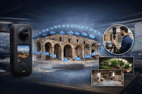 How to Create 3D Models from 360° Cameras in Agisoft Metashape: Complete Photogrammetry Workflow