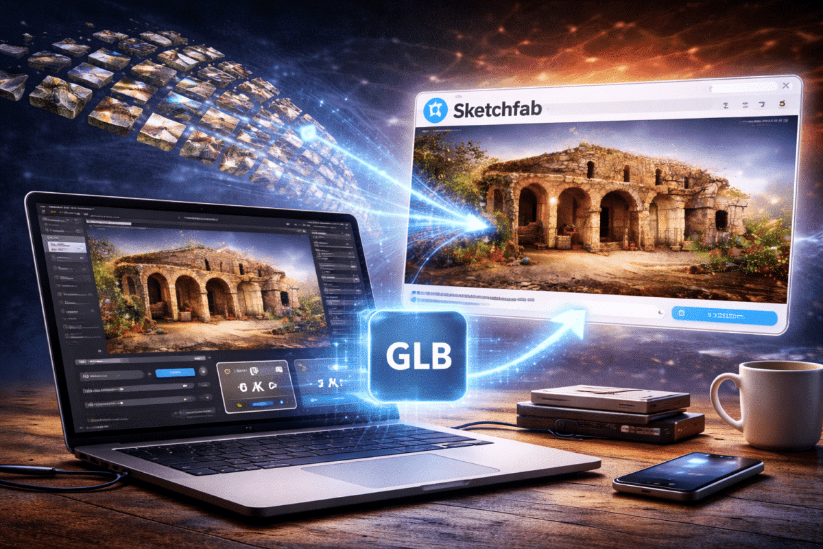 How to Optimize 3D Models from Agisoft Metashape for Sketchfab