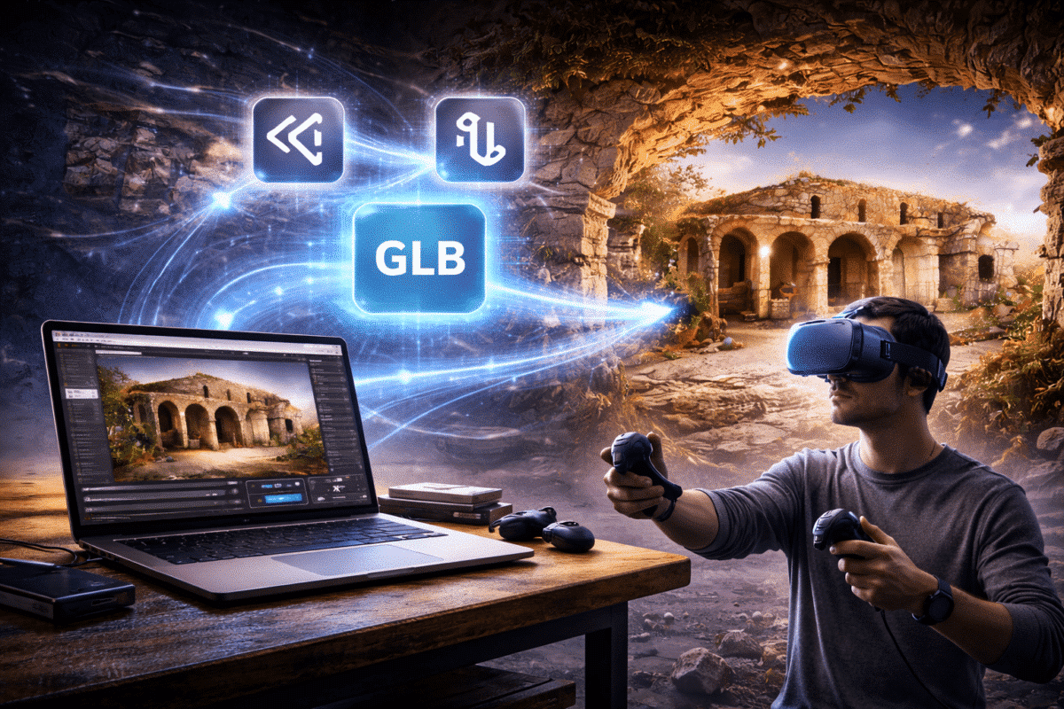 How to Turn Agisoft Metashape Models into Interactive VR Experiences