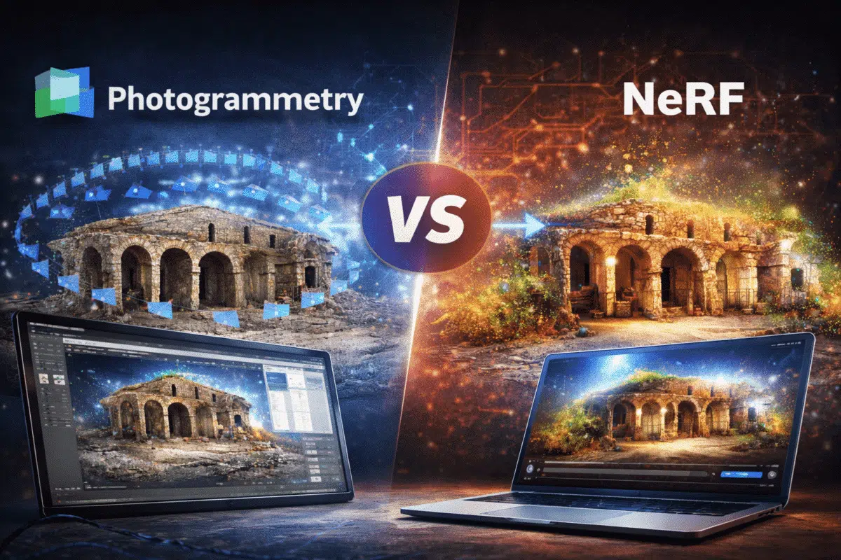 NeRF vs Photogrammetry: Can Neural Radiance Fields Replace Agisoft Metashape?