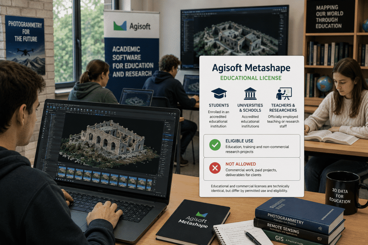 Agisoft Metashape Educational License: Who Is Eligible