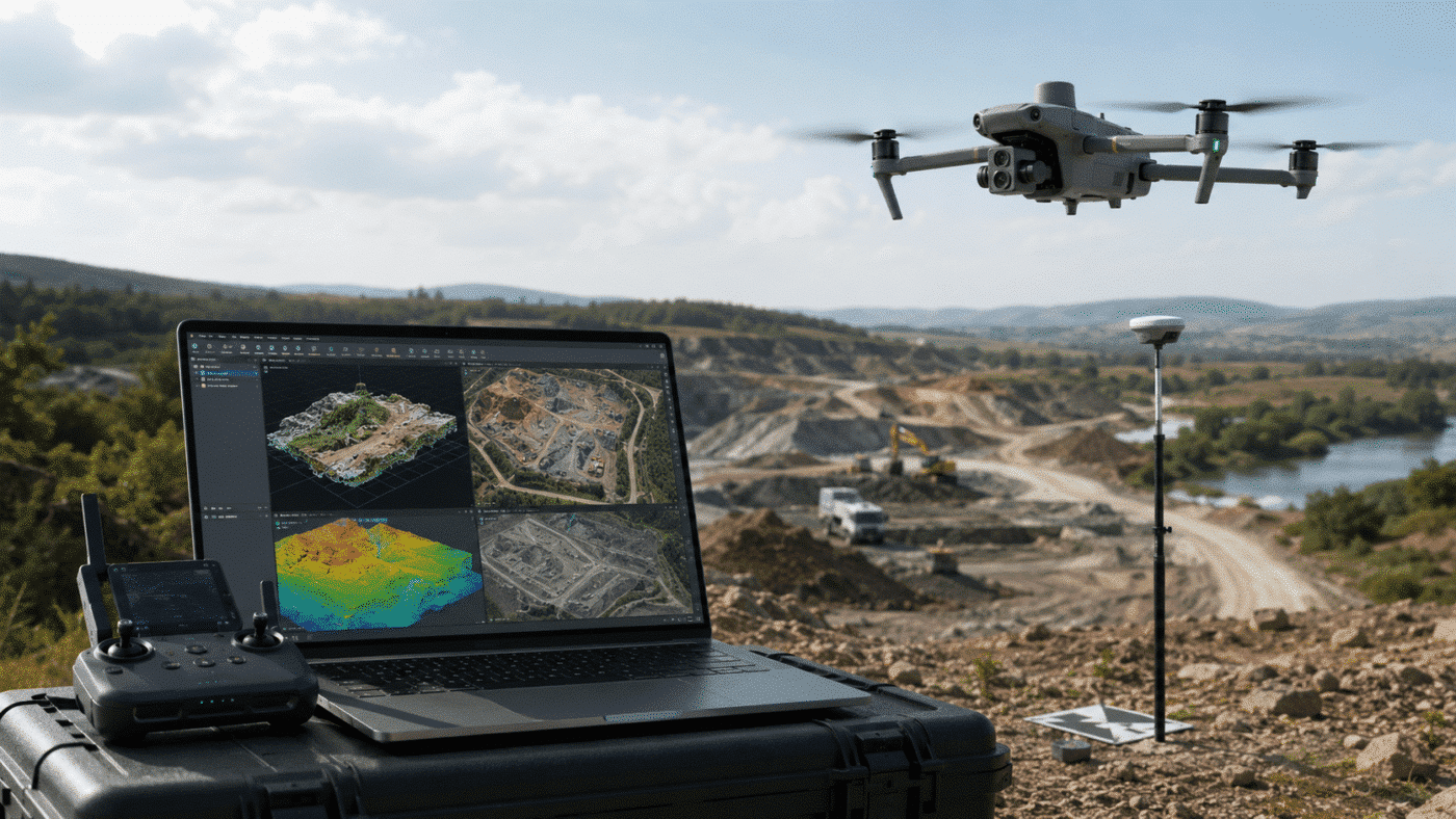 DJI Matrice 4E + Agisoft Metashape: Complete RTK Mapping Guide