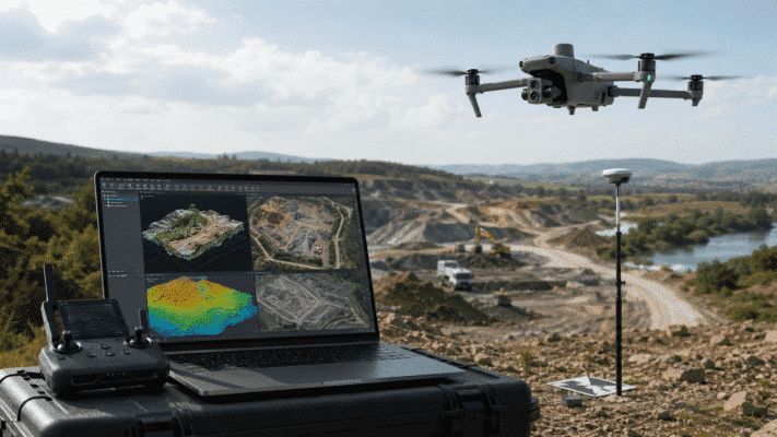 DJI Matrice 4E + Agisoft Metashape: Complete RTK Mapping Guide