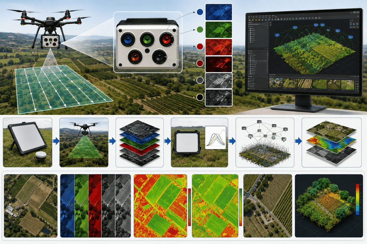 MicaSense RedEdge-P Processing in Agisoft Metashape: Complete Workflow