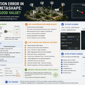 Reprojection Error in Agisoft Metashape: What Is a Good Value