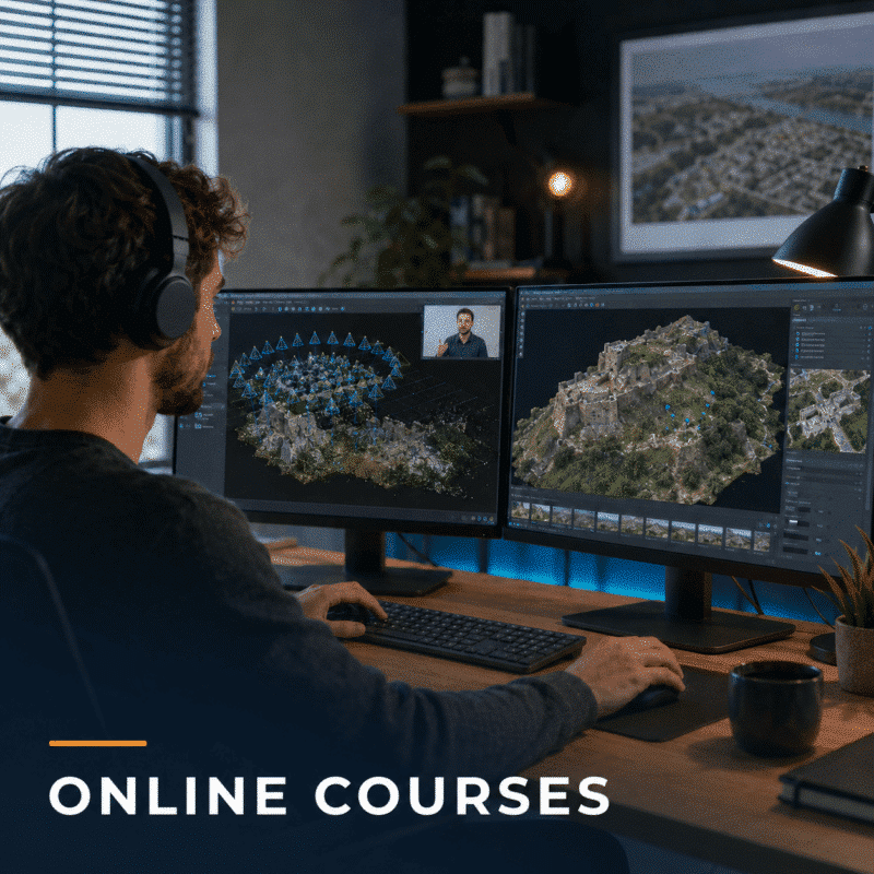 Agisoft Metashape Online Courses – Remote Photogrammetry Training